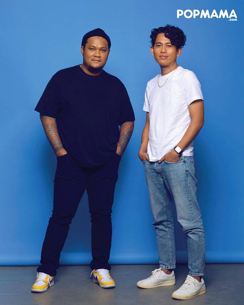 Virgoun & Budi Doremi, Millennial Papa of the Month Juni 2022. Foto mengikuti protokol kesehatan - Popmama.com/Ely Ricardo