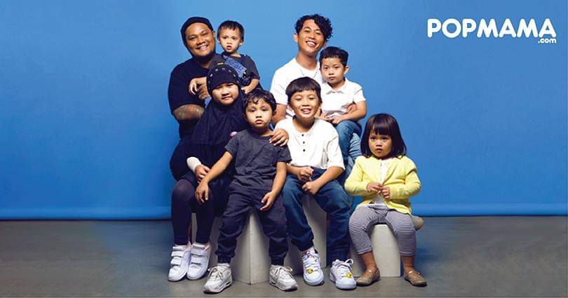 Virgoun & Budi Doremi, Millennial Papa of the Month Juni 2022. Foto mengikuti protokol kesehatan - Popmama.com/Ely Ricardo