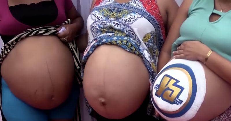 Unik! Ada Lomba Ibu Hamil dengan Baby Bump Paling Besar