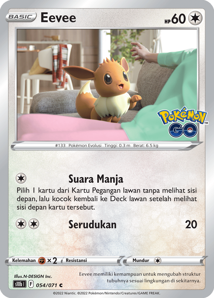 Karakter Eevee - akggames.com
