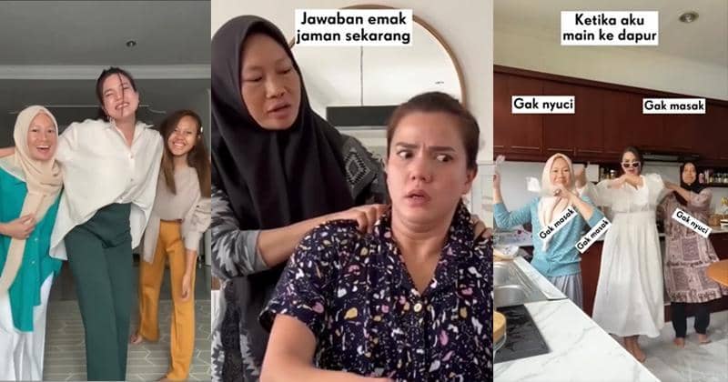 8 Foto Akrab Alice Norin dan Para ART, Kompak seperti Keluarga