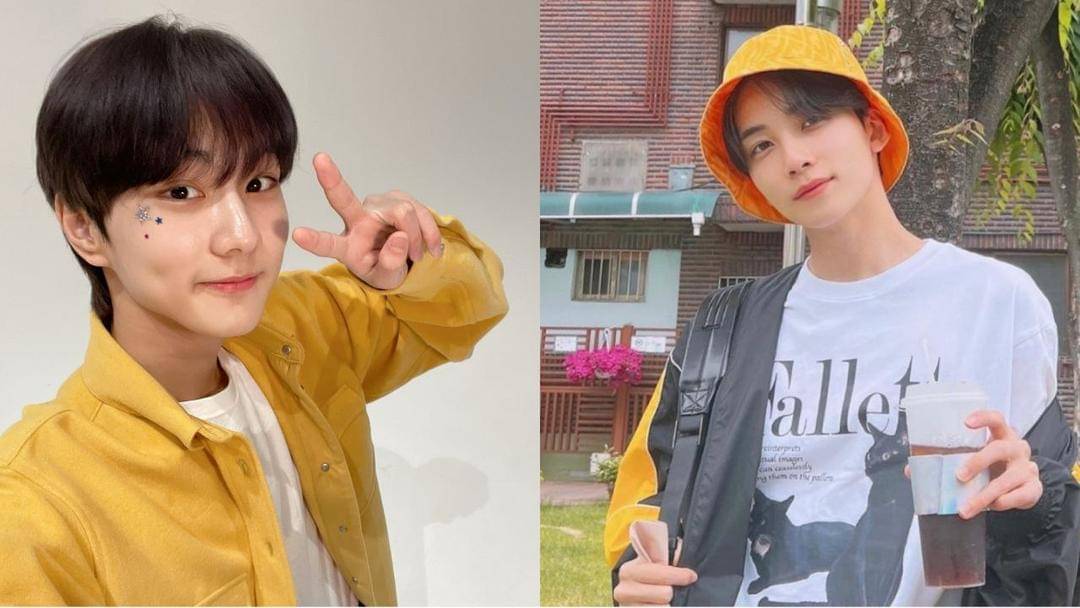 Kanan: Jungwon, kiri: Jeonghan - Twitter.com/ENHYPEN_members & Instagram.com/jeonghaniyoo_n