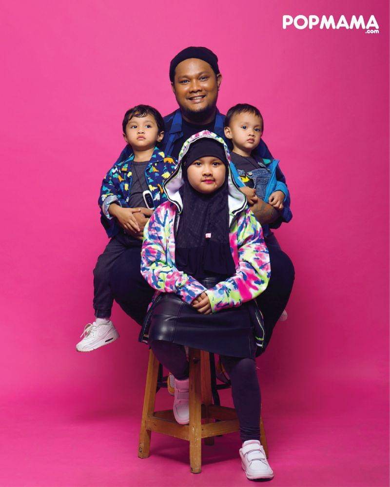 Virgoun, Millennial Papa of the Month Juni 2022. Foto mengikuti protokol kesehatan - Popmama.com/Ely Ricardo