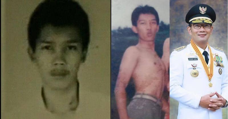 7 Foto Jadul Ridwan Kamil, Mengaku Lelaki Culun Kini Berkharisma