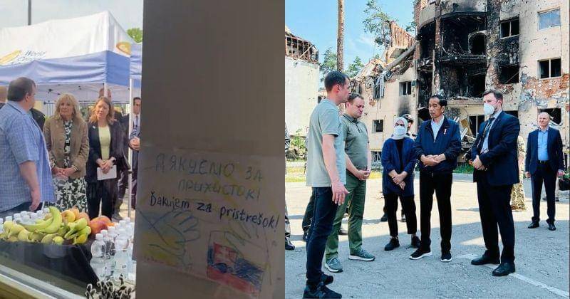 Instagram.com/jokowi & Twitter.com/FLOTUS