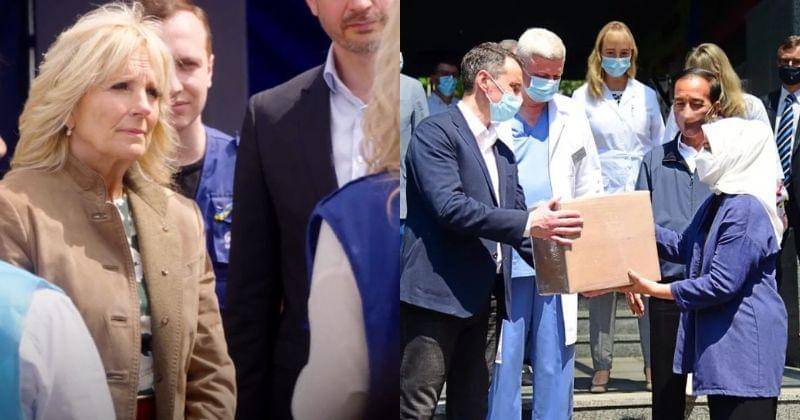 Instagram.com/jokowi & Twitter.com/FLOTUS