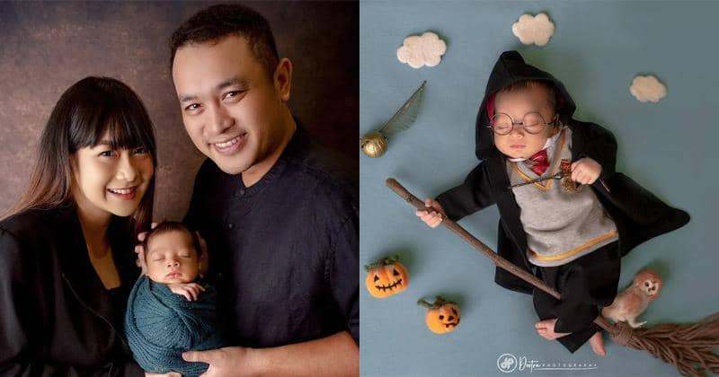 15 Newborn Photoshoot Baby Gin Anak Gilang Dirga dan  Adiezty Fersa