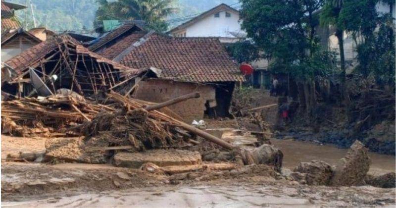 Banjir bandang di Kabupaten Bogor - Dok. BNPB