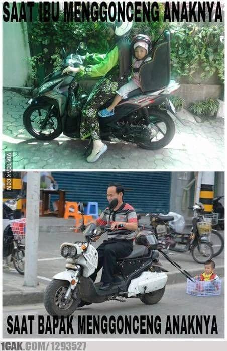 7 Meme Emak-Emak Antar Anak Sekolah, Relate dan Bikin Ngakak!