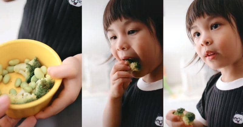 Nastusha Olivia Alinskie Ajak Anak Indonesia untuk Makan Sayur