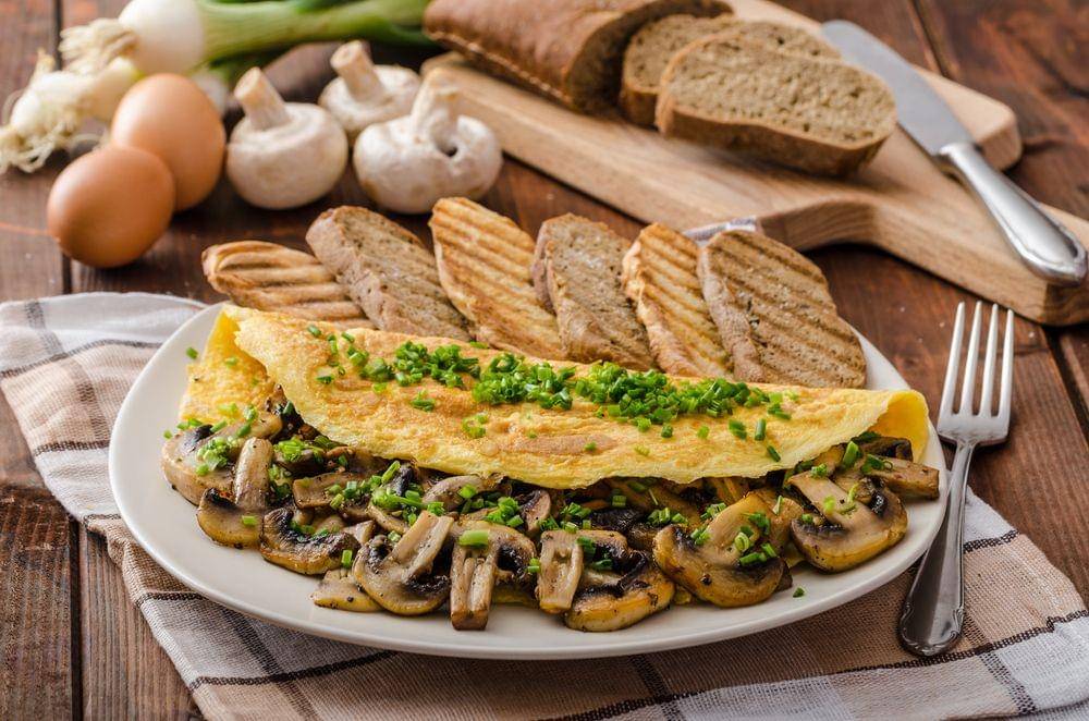 Resep Omelet Jamur, Ide Menu Sarapan Lezat dan Bergizi