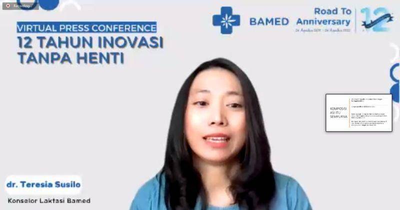 dr. Teresia Susilo, Konsultan Laktasi Bamed - dok. Bamed