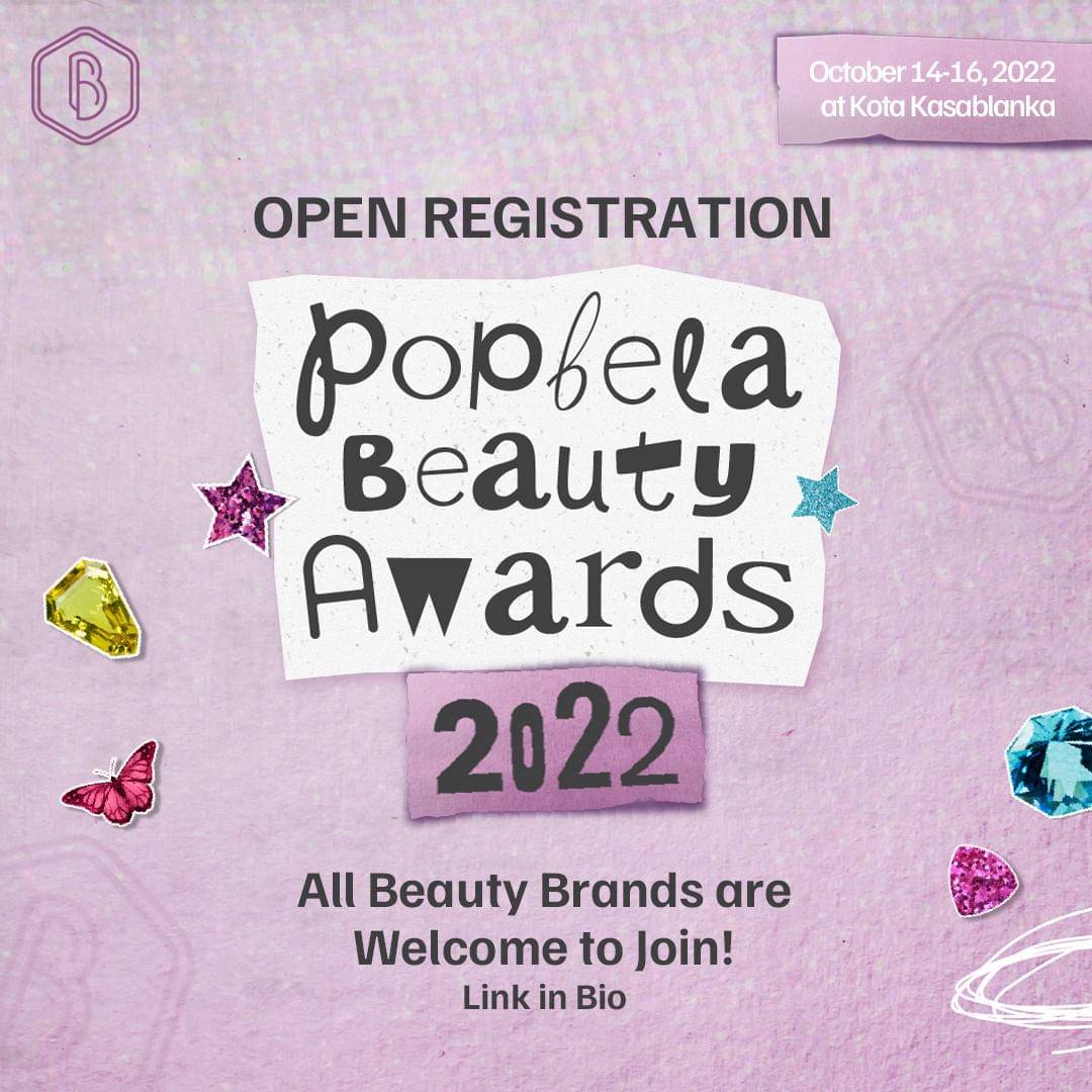 Pendaftaran Popbela Beauty Awards 2022 resmi dibuka. - (Dok. Popbela.com)