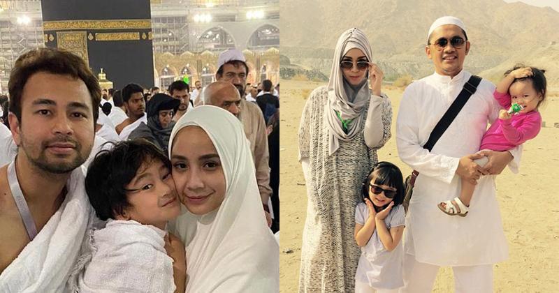 10 Foto Anak Artis saat Ibadah Umrah, Anak Dinda Hauw Anteng Banget