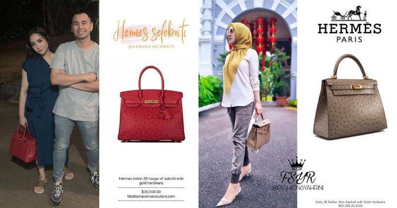 Instagram.com/hermes.selebriti & Instagram.com/fashionsyahrini2