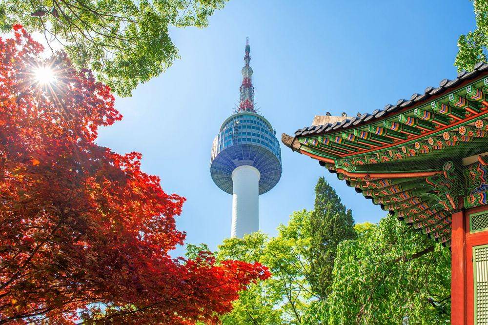 Namsan tower Seoul Korea Selatan