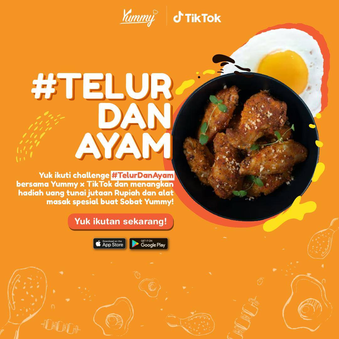 Yummy Adakan Talkshow Pola Makan Sehat dengan Nutritionist di TikTok