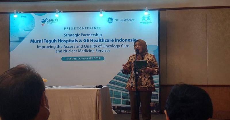 Plt. Direktur Pelayanan Kesehatan Rujukan/Direktur Pelayanan Kesehatan Primer Kementerian Kesehatan RI dr. Yanti Herman MH. Kes/Popmama.com/Aflaha Rizal Bahtiar