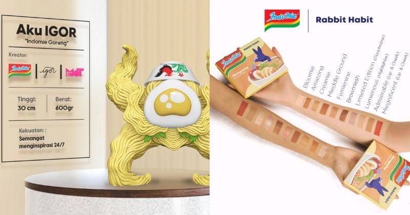 Instagram.com/indomie, Shopee.com/rabbithabitofficial