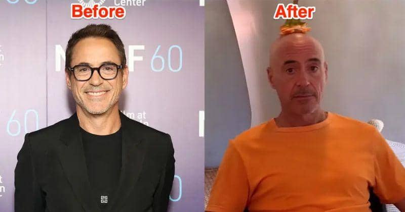 Robert Downey Jr. Biarkan Sang Anak Mencukur Rambutnya