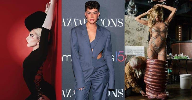 Instagram.com/ladygaga, jamescharles, heidiklum