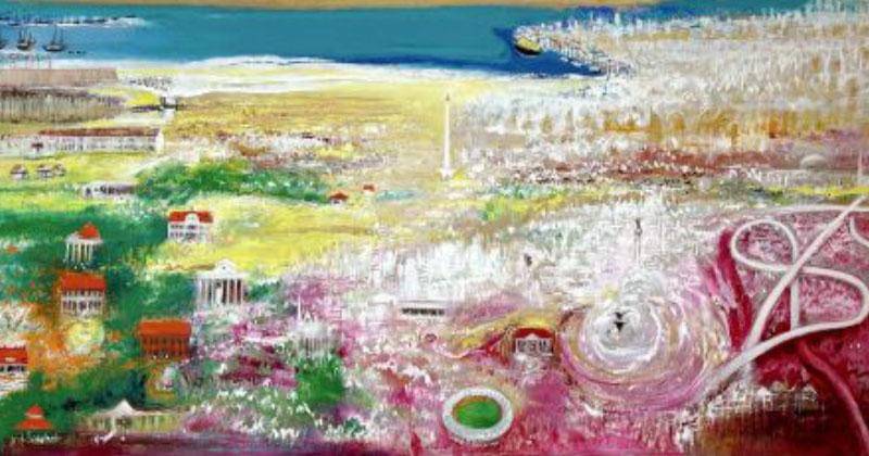 Lukisan Srihadi Soedarsono