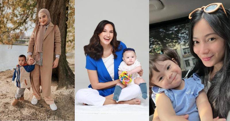 Aktris yang hamil dan melahirkan di usia 30-an - Instagram.com/zaskiasungkar15/nadinelist/asmirandah89