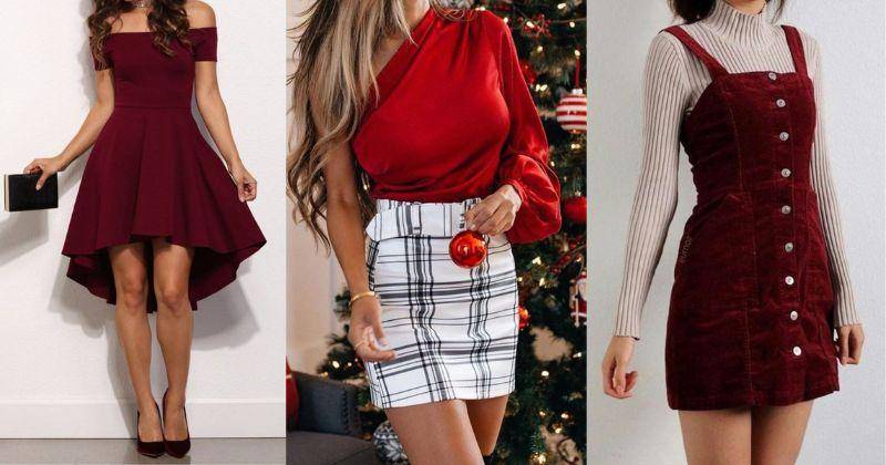 8 Model Baju Natal Warna Merah, Inspirasi Bergaya Mama