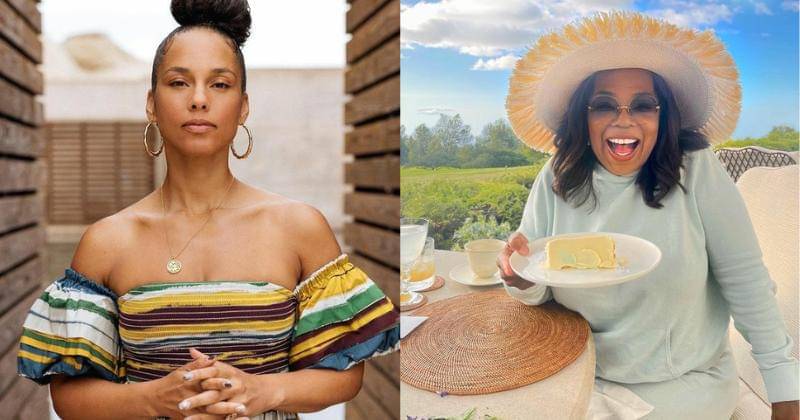 Instagram.com/operah&Instagram.com/aliciakeys