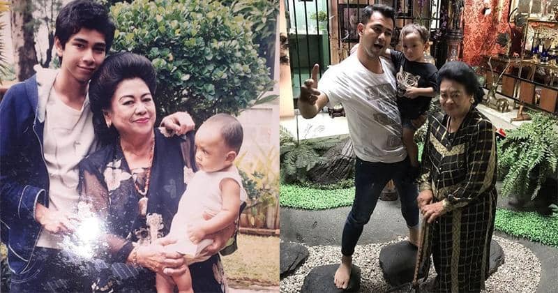 7 Foto Kenangan Raffi Ahmad dan Mami Popon, Akrab Sejak Kecil