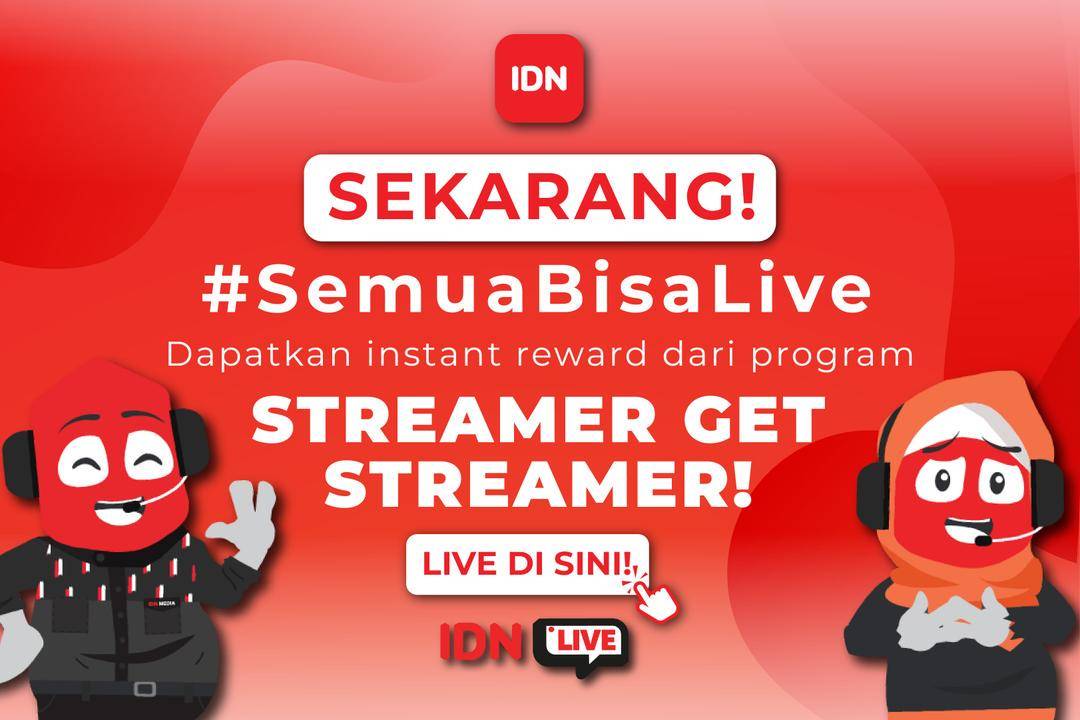 Dengan adanya fitur terbaru IDN Live yaitu UGC feature, semua bisa jadi streamers. - Dok. IDN Media