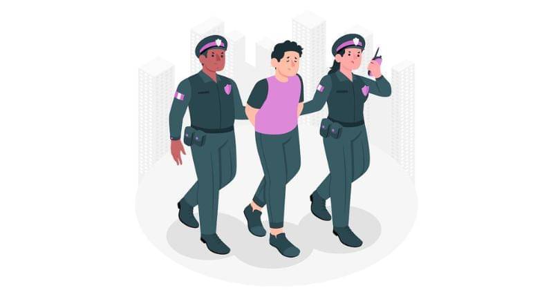 Ilustrasi penangkapan - Freepik/storyset