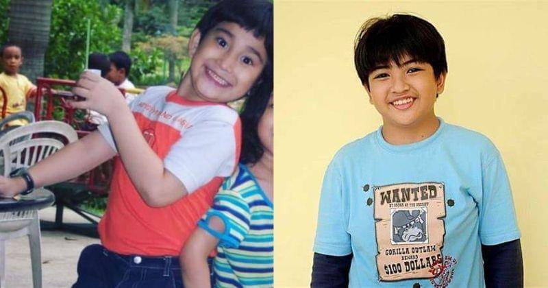 Potret masa kecil pemain film Balada Si Roy