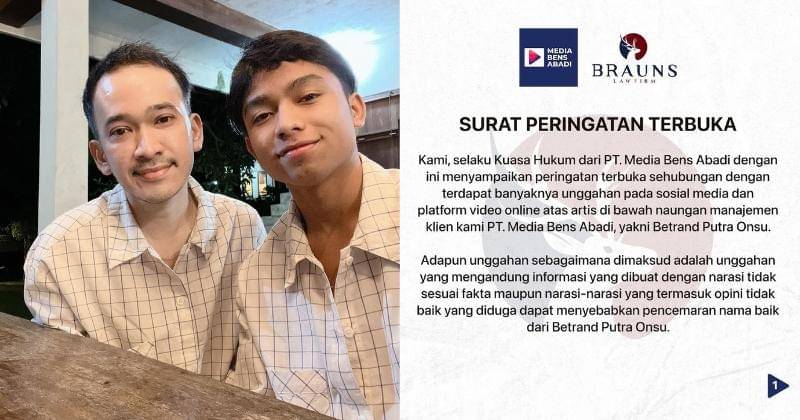 Instagram.com/betrandpetoputraonsu/Instagram.com/mopchannel