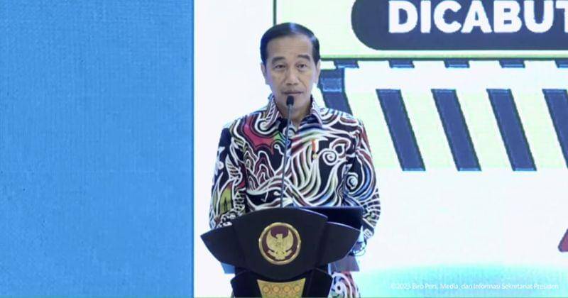 Youtube.com/Sekretariat Presiden