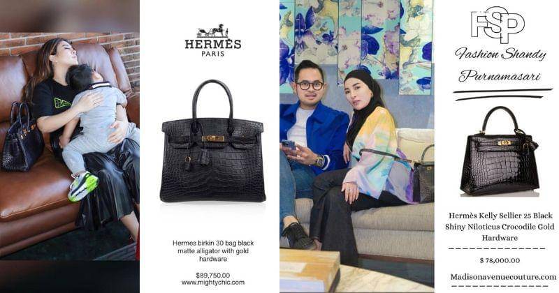 Instagram.com/hermes.selebriti & Instagram.com/fashion_shandypurnamasari