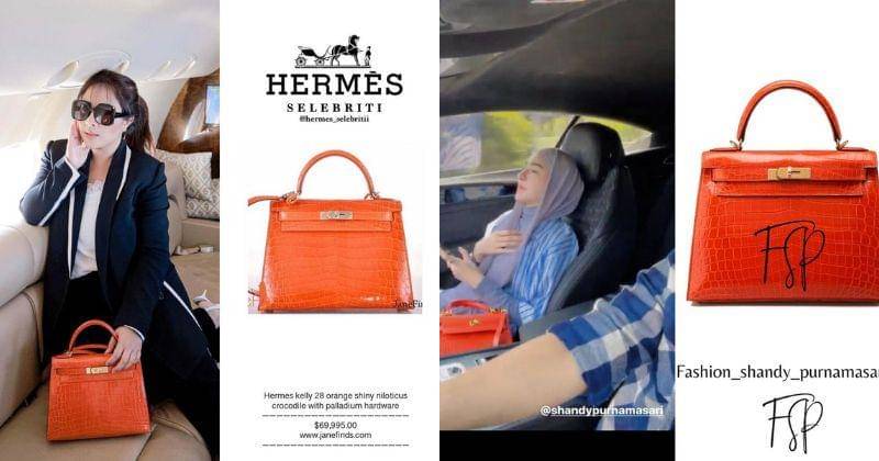 Instagram.com/hermes.selebriti & Instagram.com/fashion_shandypurnamasari