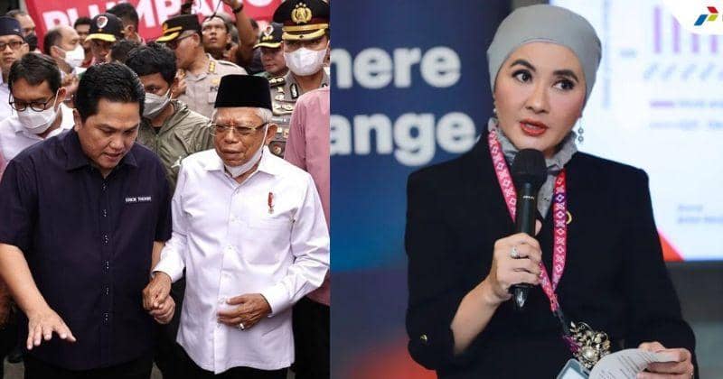 Instagram.com/erickthohir & Instagram.com/nicke_widyawati