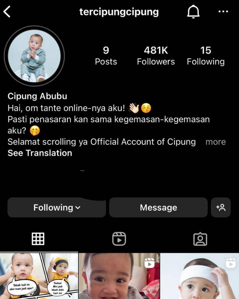 Instagram.com/tercipungcipung