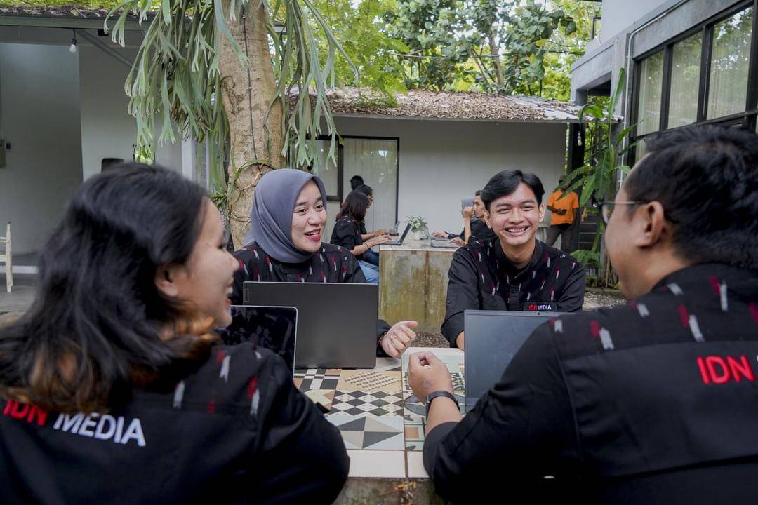 Ilustrasi suasana meeting di IDN Media - Dok. IDN Media