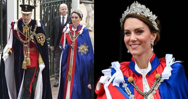 Detail Gaun dan Headpiece Kate Middleton di Penobatan Raja Charles III