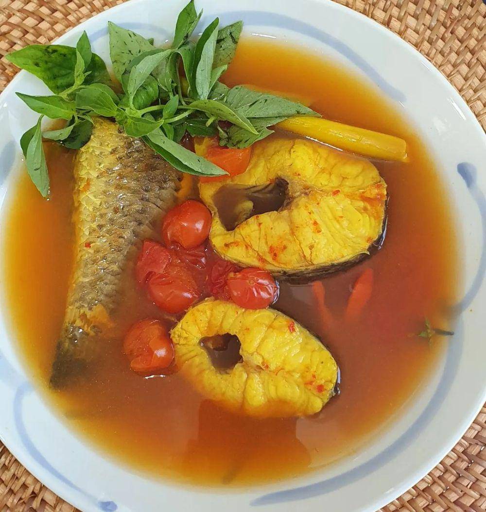 pindang ikan gabus khas Palembang (instagram.com/pebiruswin)