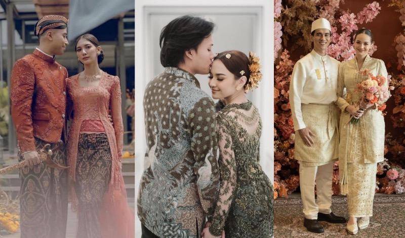 Simpel dan Berkelas, 7 Inspirasi Kebaya dari Lamaran Artis Indonesia