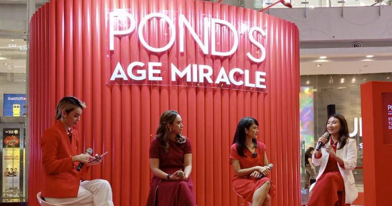 Konferensi Pers POND'S Age Miracle di Central Park Mall, Jakarta pada Kamis (8/6/2023). - Popmama.com/Nurul Khoiriyah