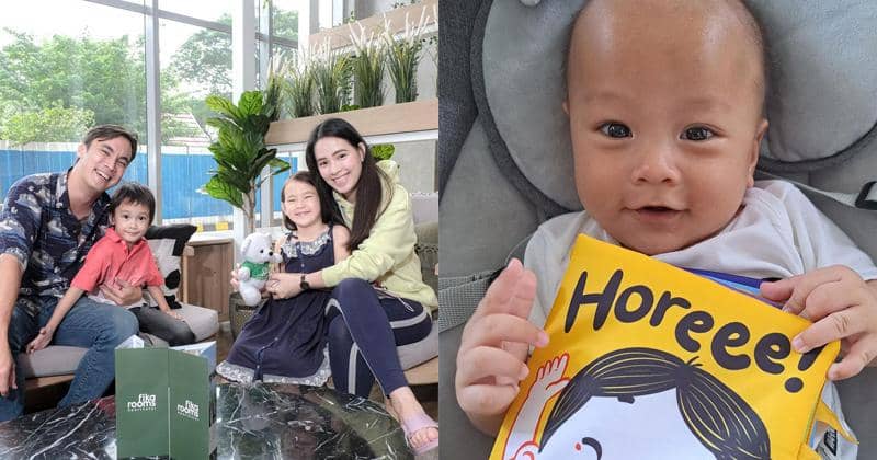 12 Foto Anak-Anak Rendy Kjaernett, Punya Paras Manis dan Menggemaskan