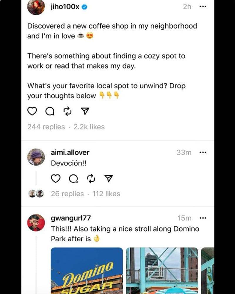 App Store/Threads, an Instagram app