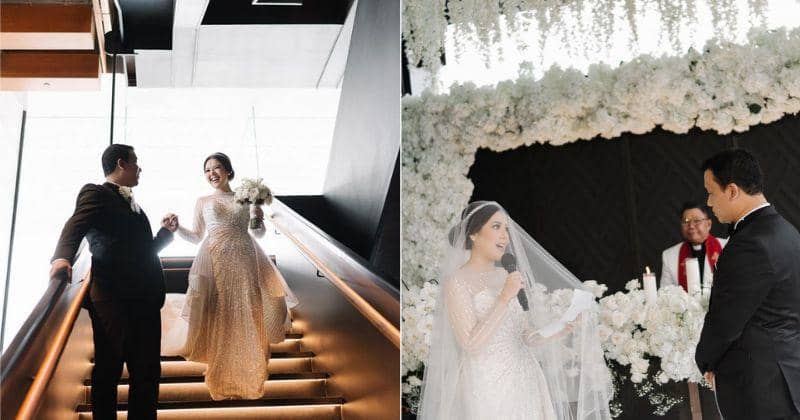 Cerita di Balik Gaun Pengantin Impian Tina Toon di Intimate Wedding