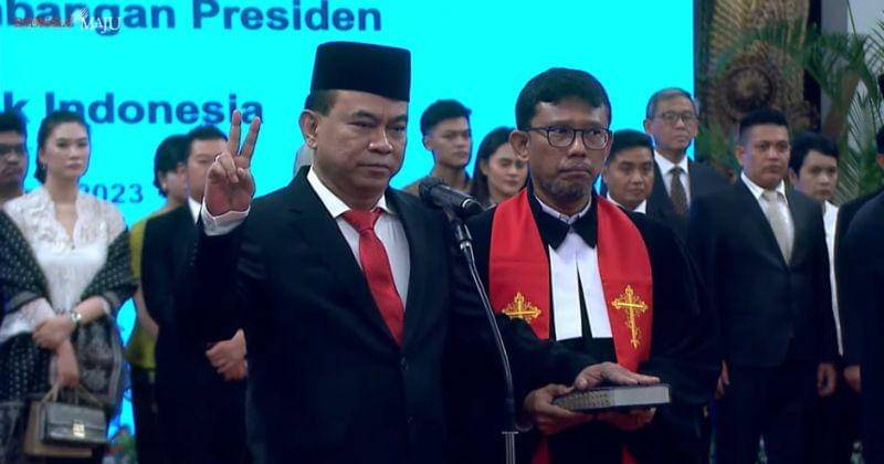 Youtube.com/Sekretariat Presiden