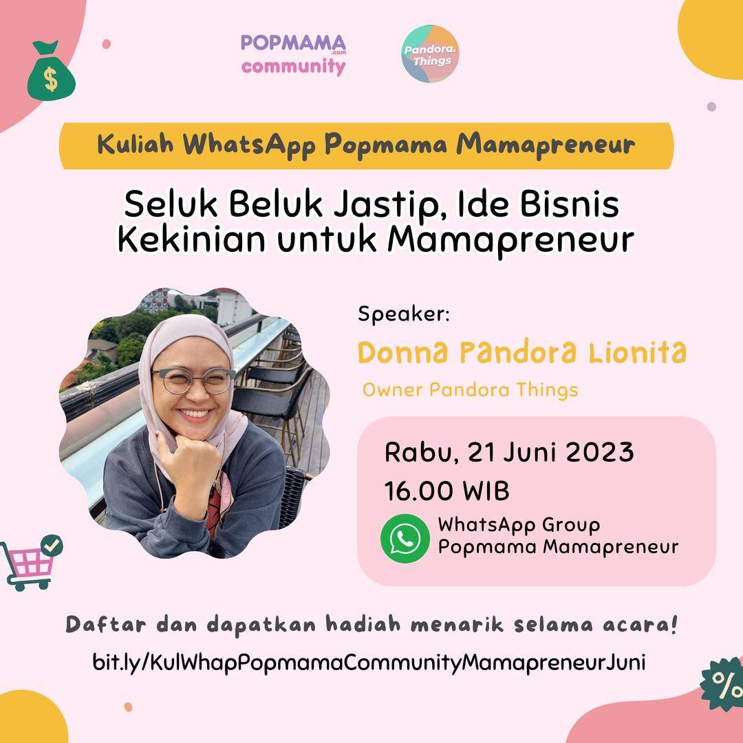 KulWhap 'Seluk Beluk Jastip, Ide Bisnis Kekinian untuk Mamapreneur' - Dok. IDN Media