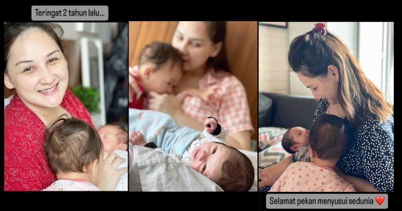Mona Ratuliu Bagikan Kenangan Manis Menyusui Tandem 2 Tahun Lalu